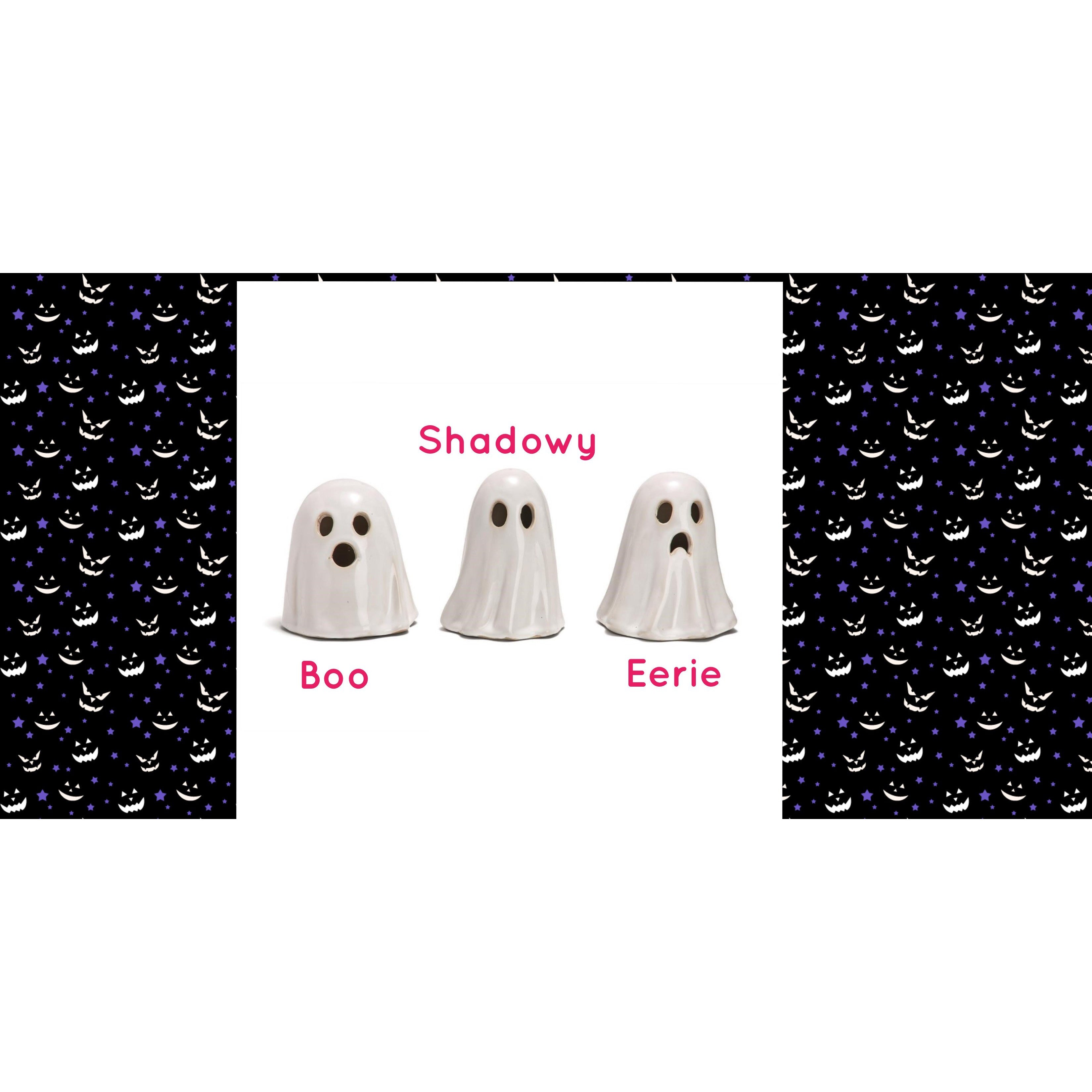 BOO!  Light Up Ghost -- Choice of Design - BFF Here