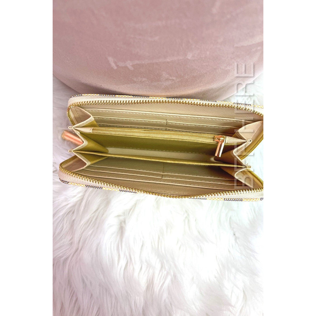 Jimmy Checkered Zippy Wallet -- Choice of Color - BFF Here