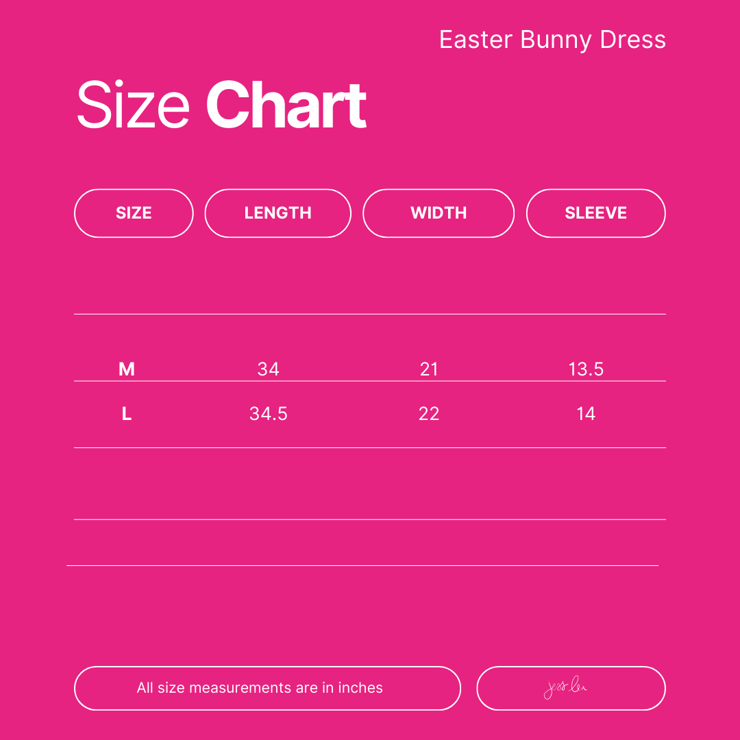 PREORDER-Easter Bunny Button Up Dress (Ships Middle of March) - BFF Here