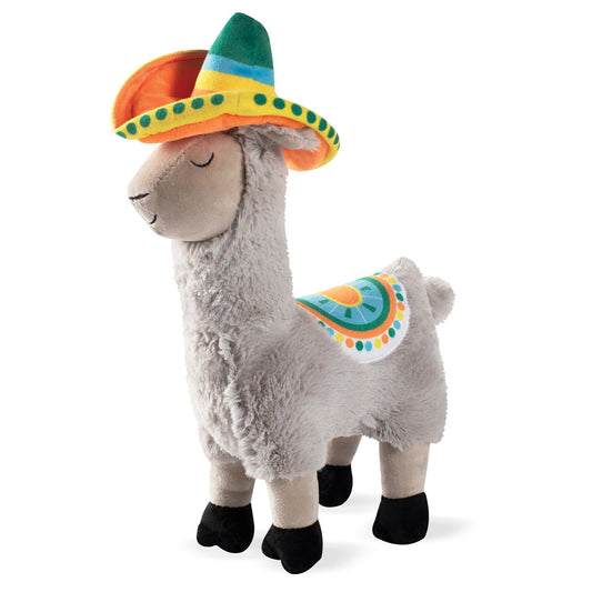 Llama Party Time Plush Dog Toy - BFF Here