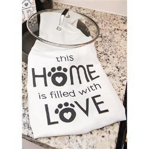 This Home is Filled with Love -- Kitchen Towel - BFF Here