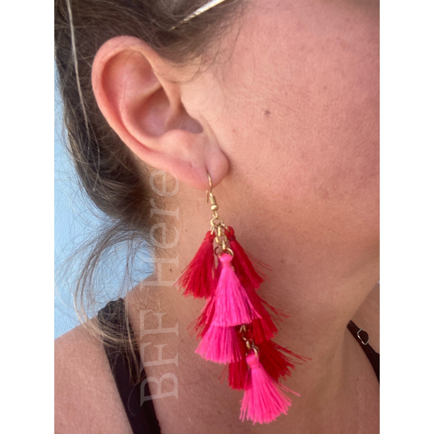 Demi Tassel Earrings -- Choice of Color - BFF Here