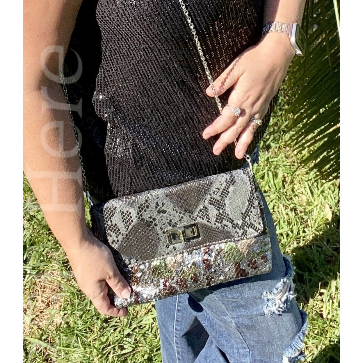 Gina Sequin Clutch - BFF Here