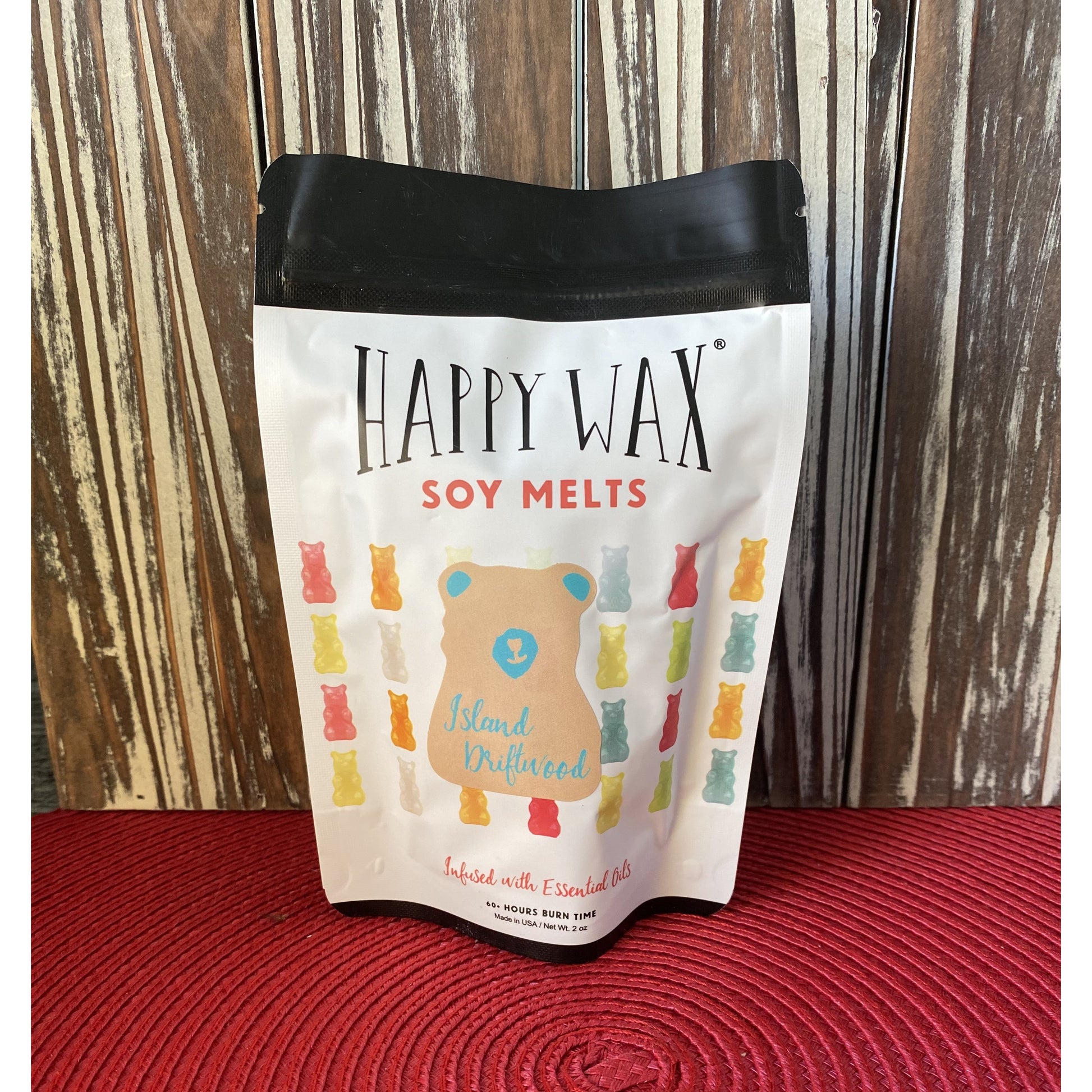 Happy Wax Soy Melts -- Island Driftwood - BFF Here