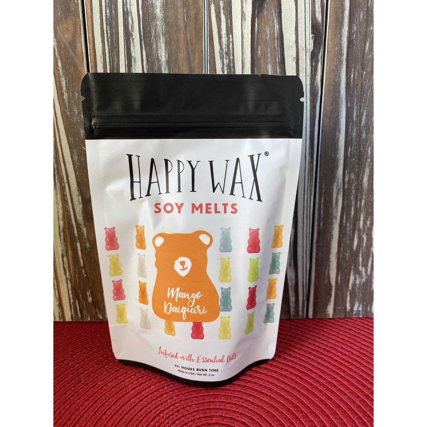 Happy Wax Soy Melts -- Mango Daquiri - BFF Here