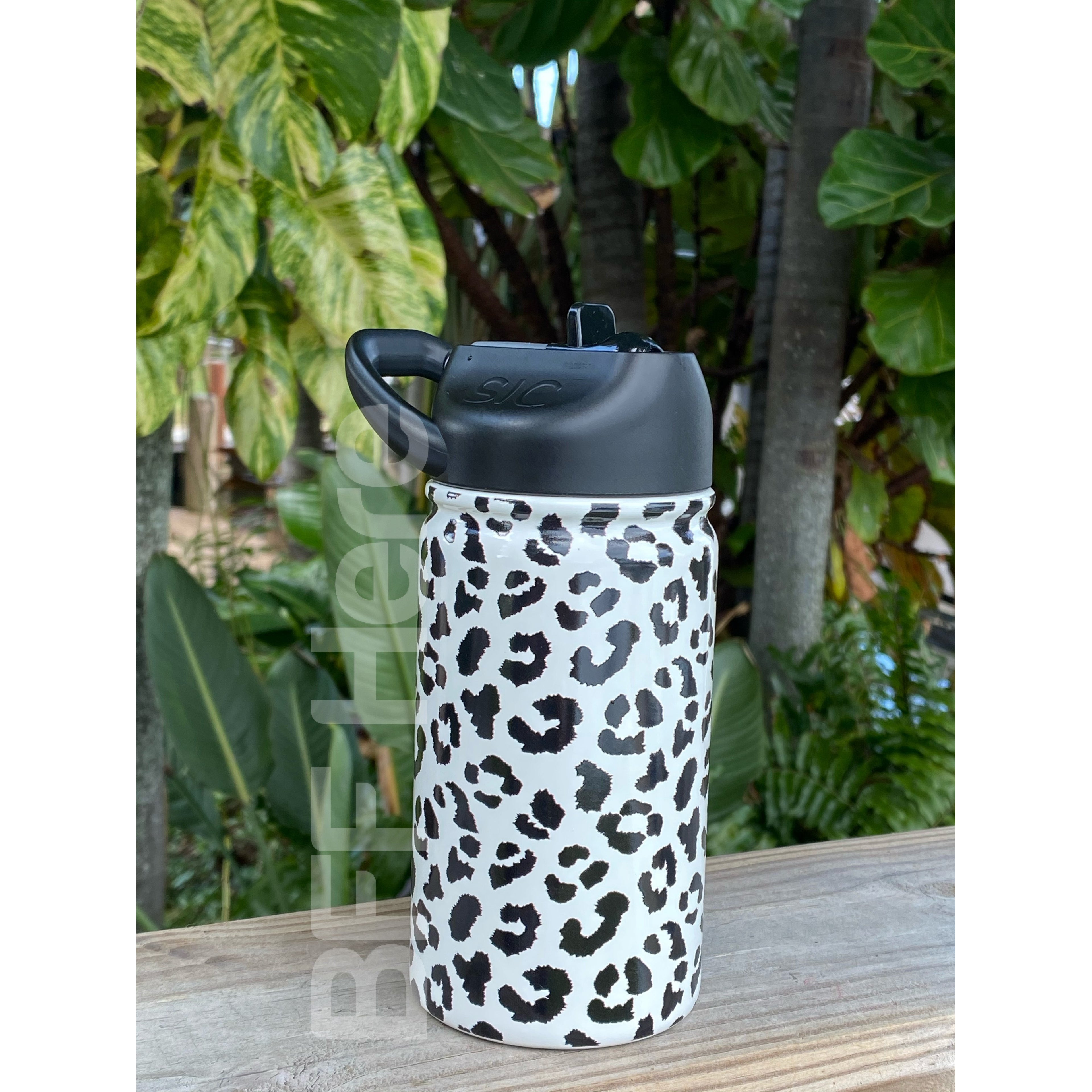 White Leopard  -- 12 oz. Lil SIC Bottle - BFF Here