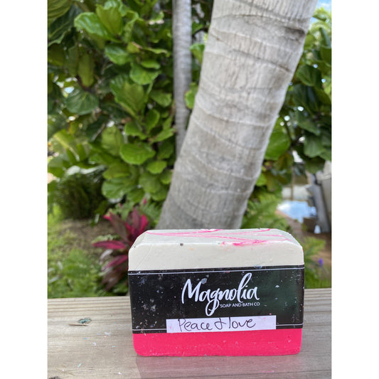 Peace and Love Soap by Magnolia Soap & Bath Co. - BFF Here