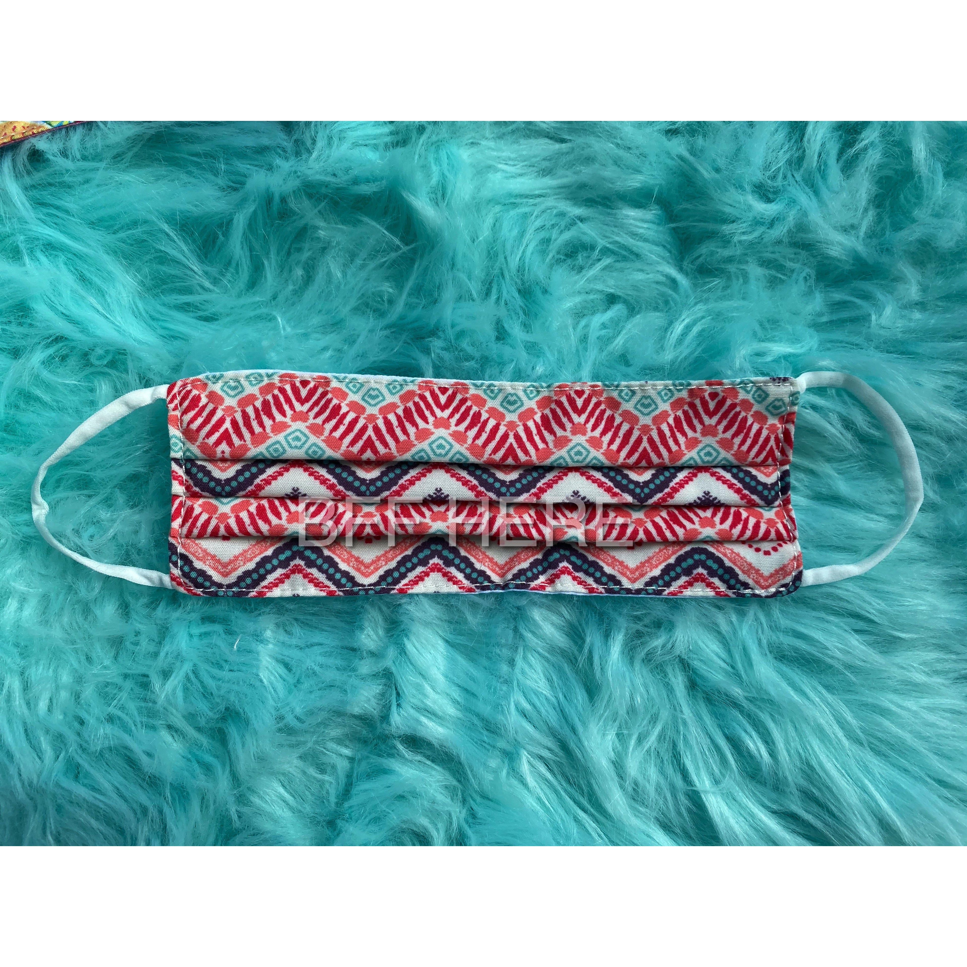 Queens Chevron Face Mask - Adult - BFF Here