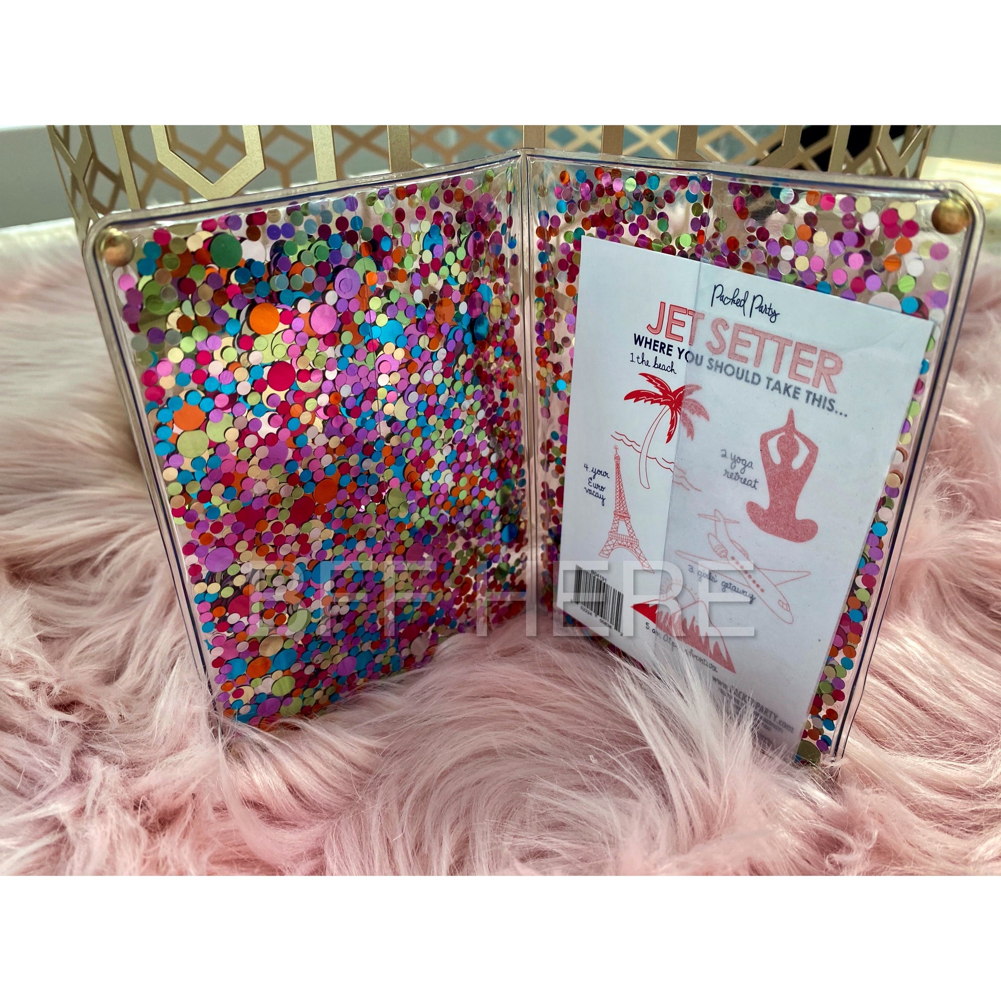 Confetti Passport Holder by Packed Party - BFF Here