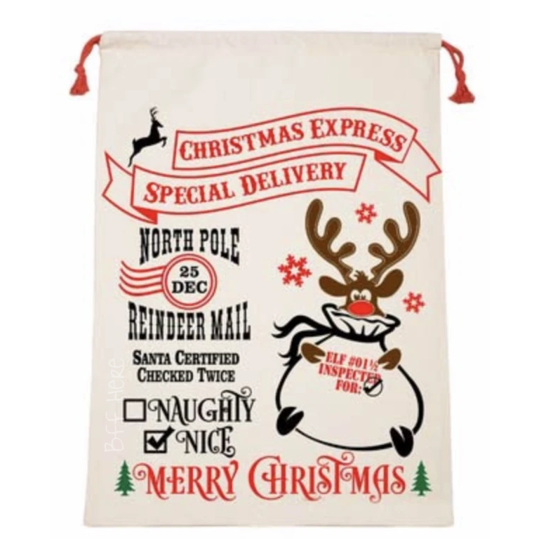 Santa Sacks -- Choice of Style - BFF Here