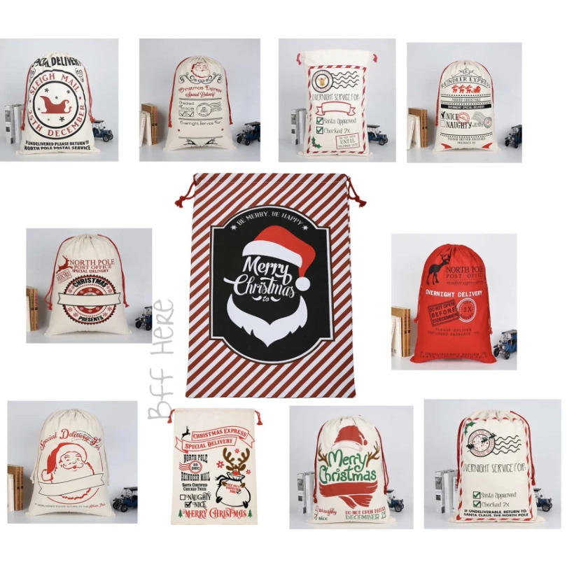 Santa Sacks -- Choice of Style - BFF Here