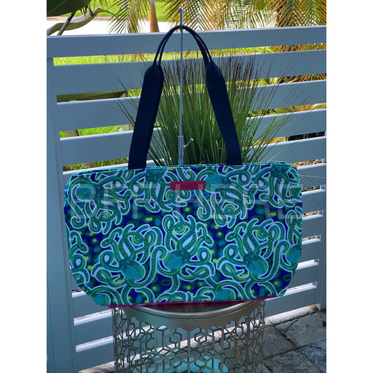 Octopus Cooler Tote - BFF Here