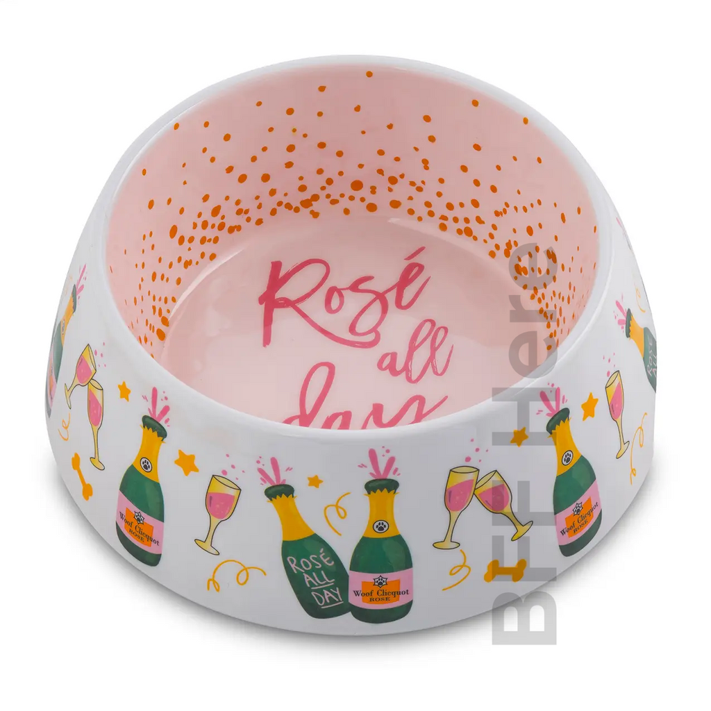 Rose' All Day Dog Bowl - BFF Here