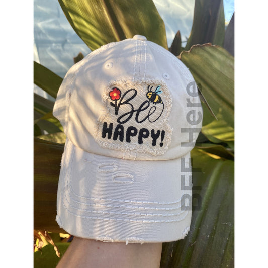 Bee Happy Hat - BFF Here