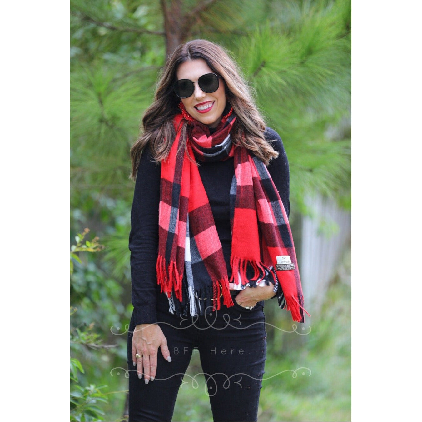 Blakely Cashmere Scarf - BFF Here
