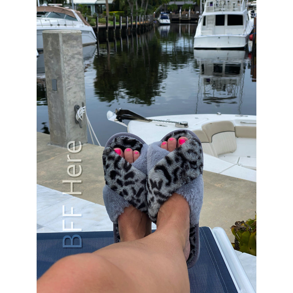 Criss Cross Slippers - BFF Here