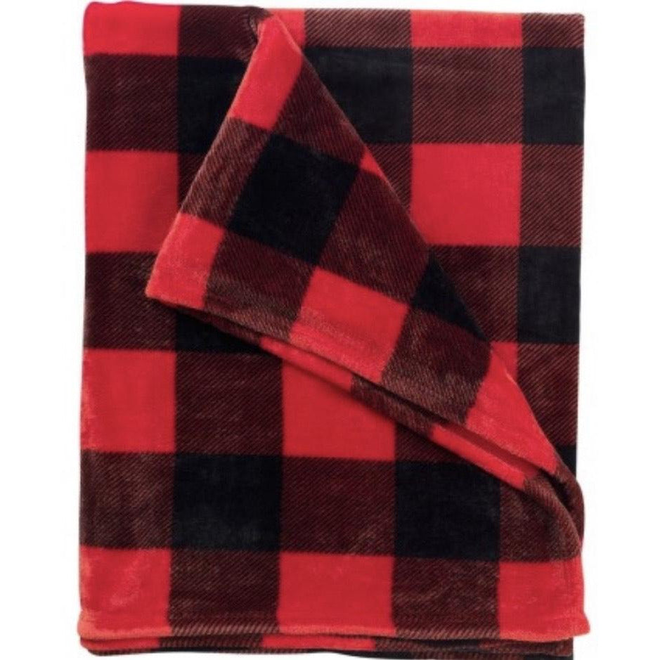 Red Buffalo Blanket - BFF Here