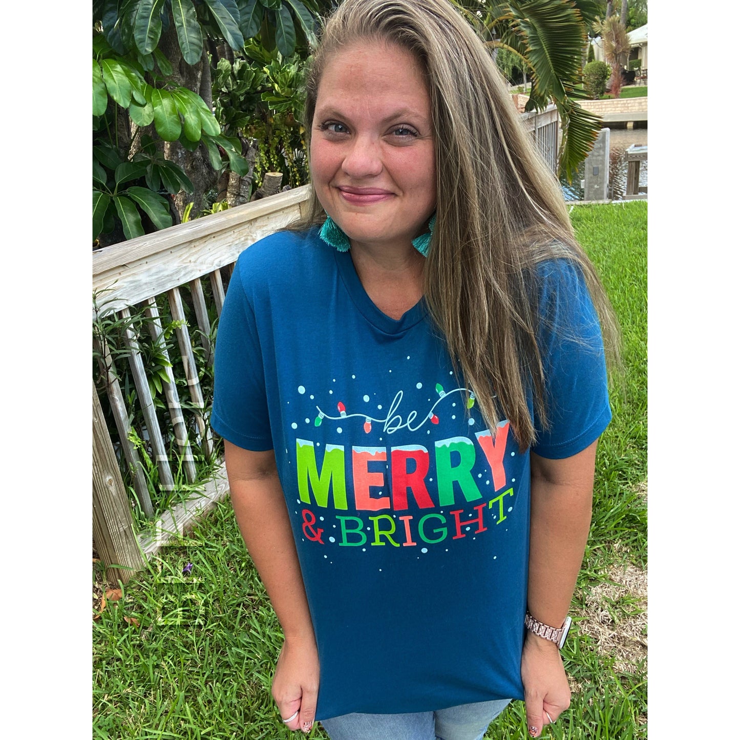 Merry & Bright T-Shirt - BFF Here