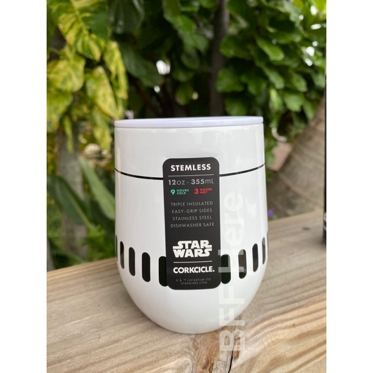 Storm Trooper 12 oz. Stemless STAR WARS™ by CORKCICLE - BFF Here