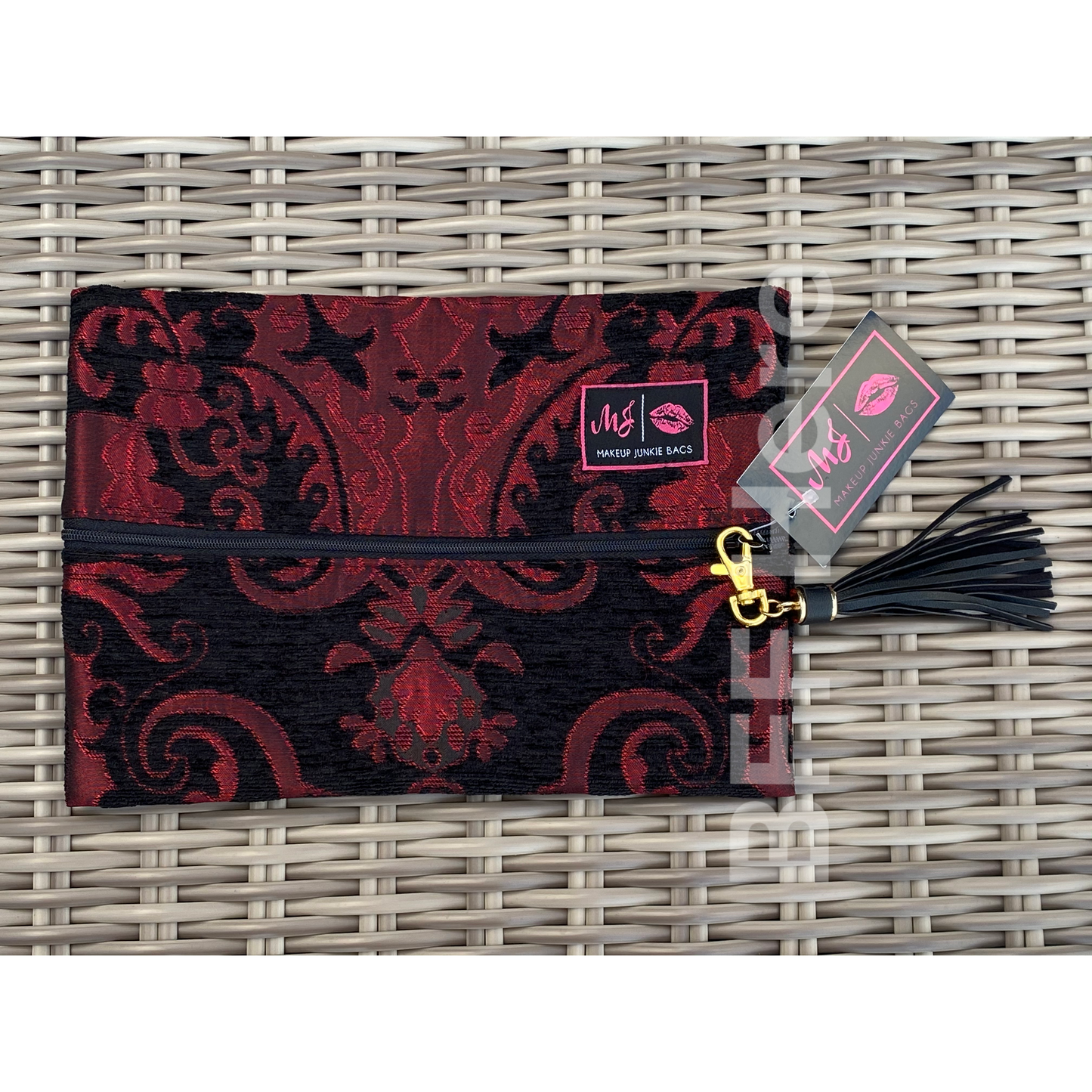 Elegant Red by Makeup Junkie Bags - BFF Here