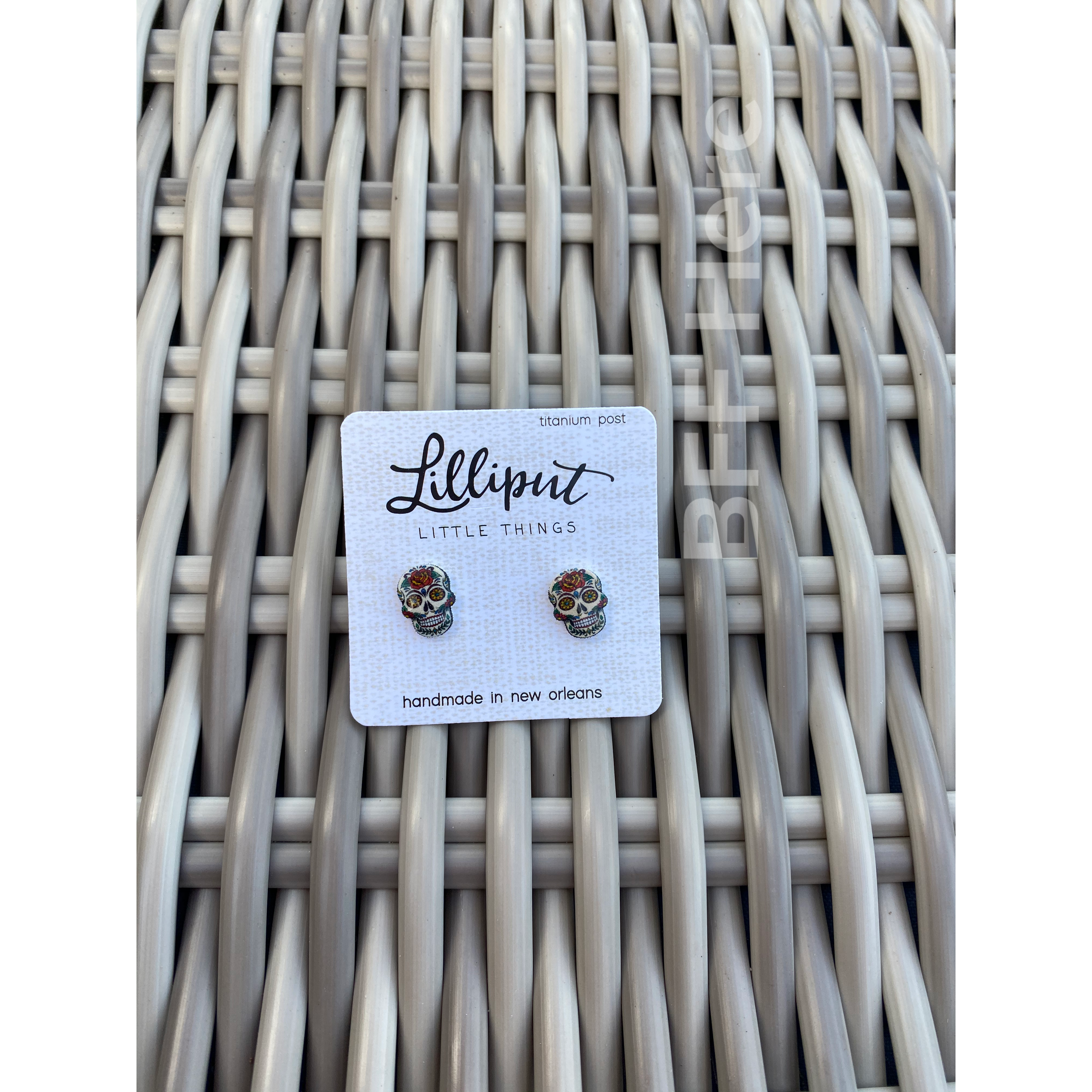 Sugar Skull earrings - BFF Here