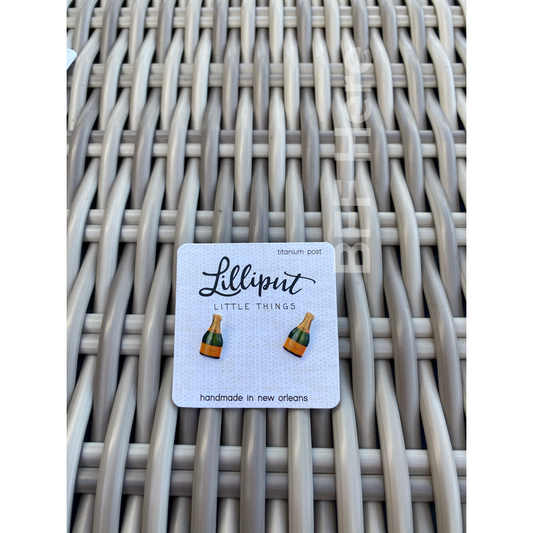 Champagne Earrings - BFF Here