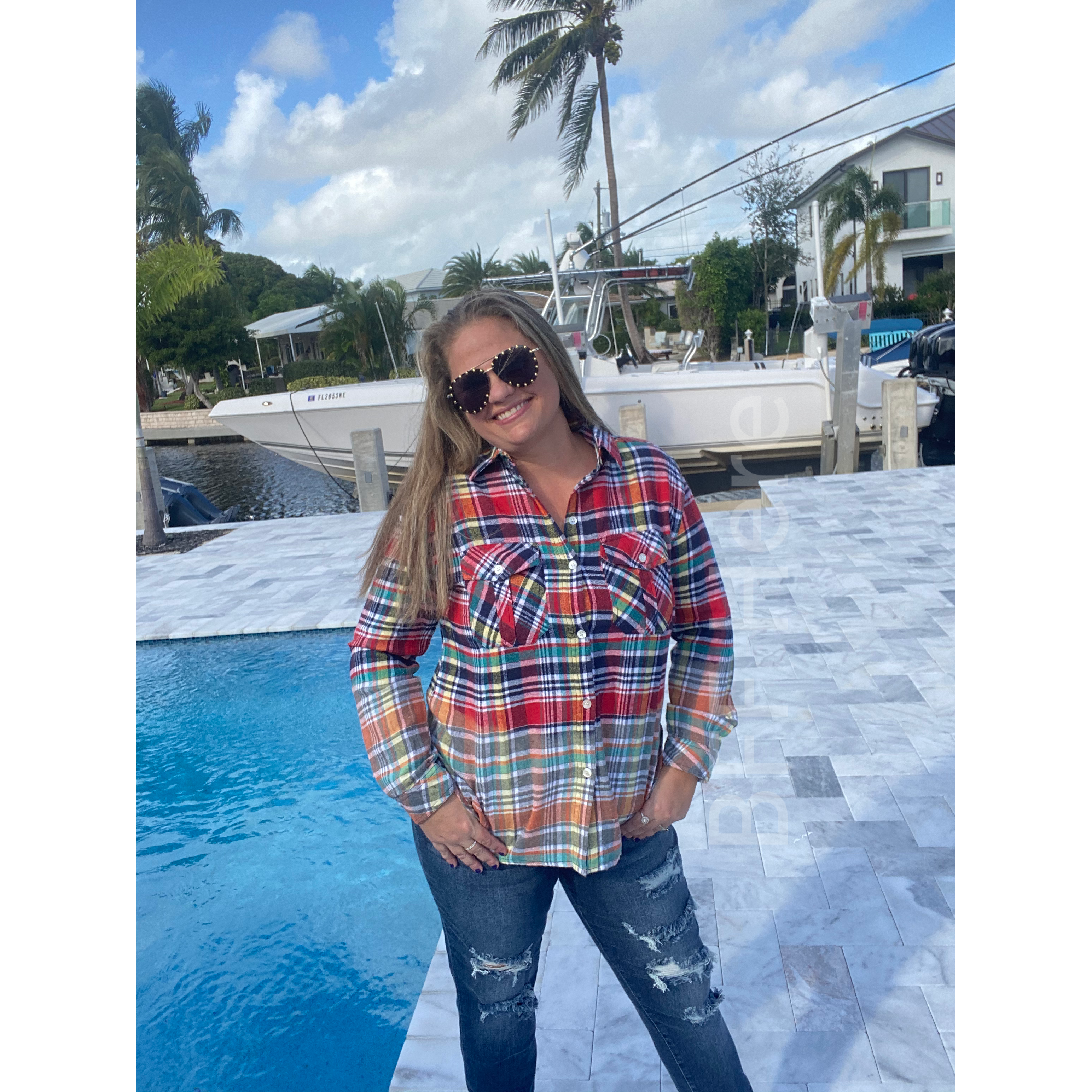Bleached Dyed  Colorful Flannel - BFF Here
