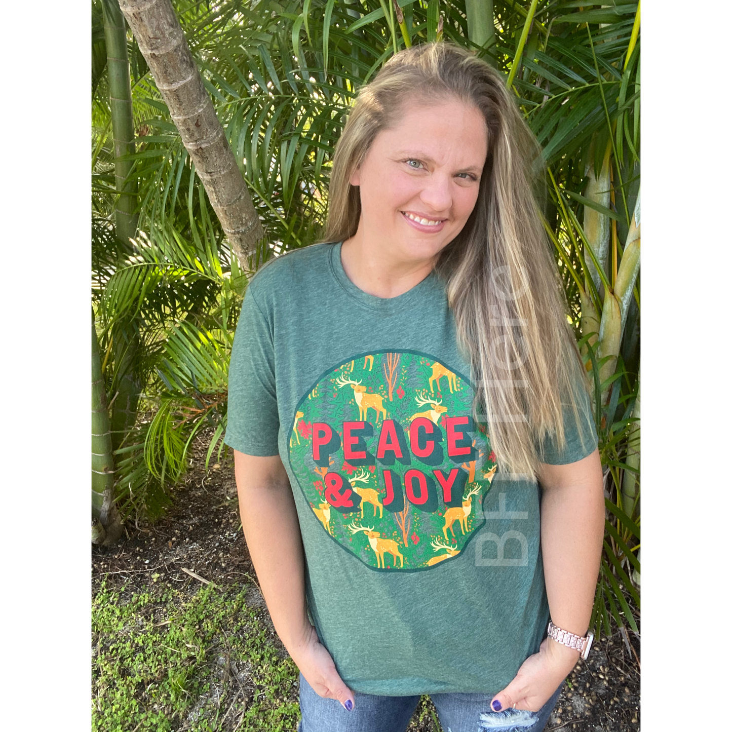 Peace & Joy T-Shirt - BFF Here