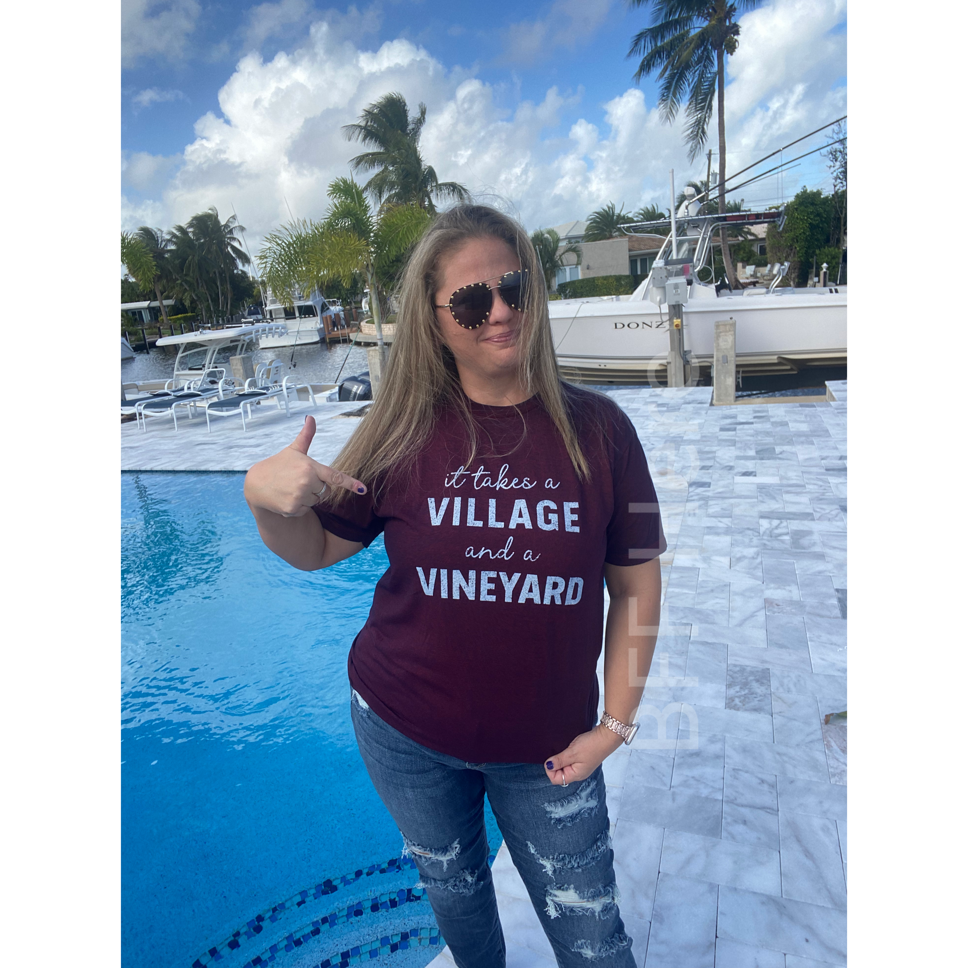 It Takes a Village and a Vineyard Shirt - BFF Here