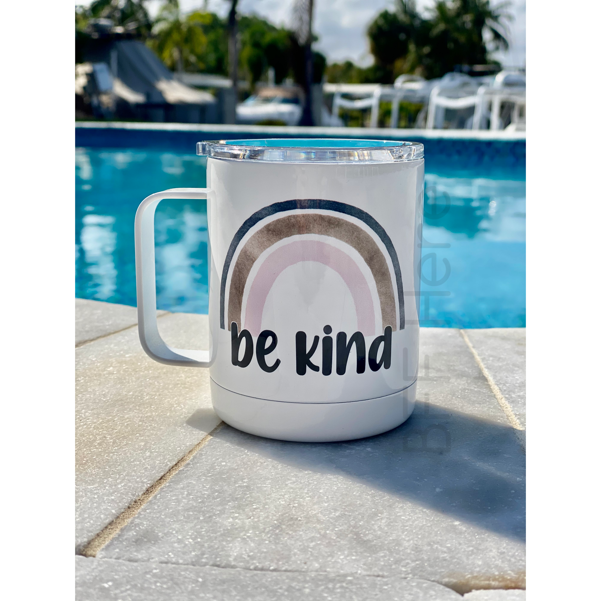 Be Kind Rainbow Travel Cup - BFF Here