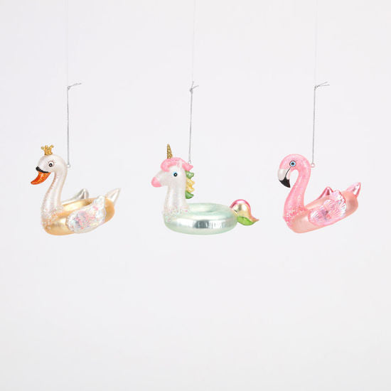 Pool Float Ornament -- Choice of Style - BFF Here