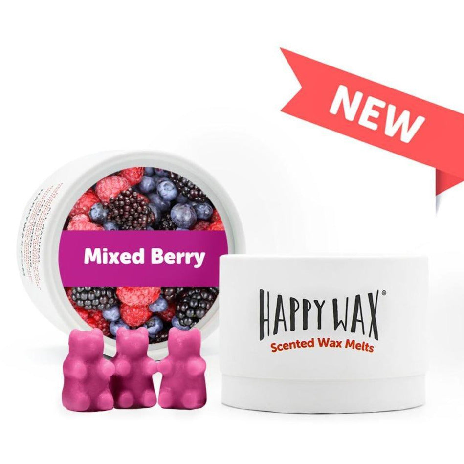 Happy Wax Soy Melts --  Mixed Berry - BFF Here