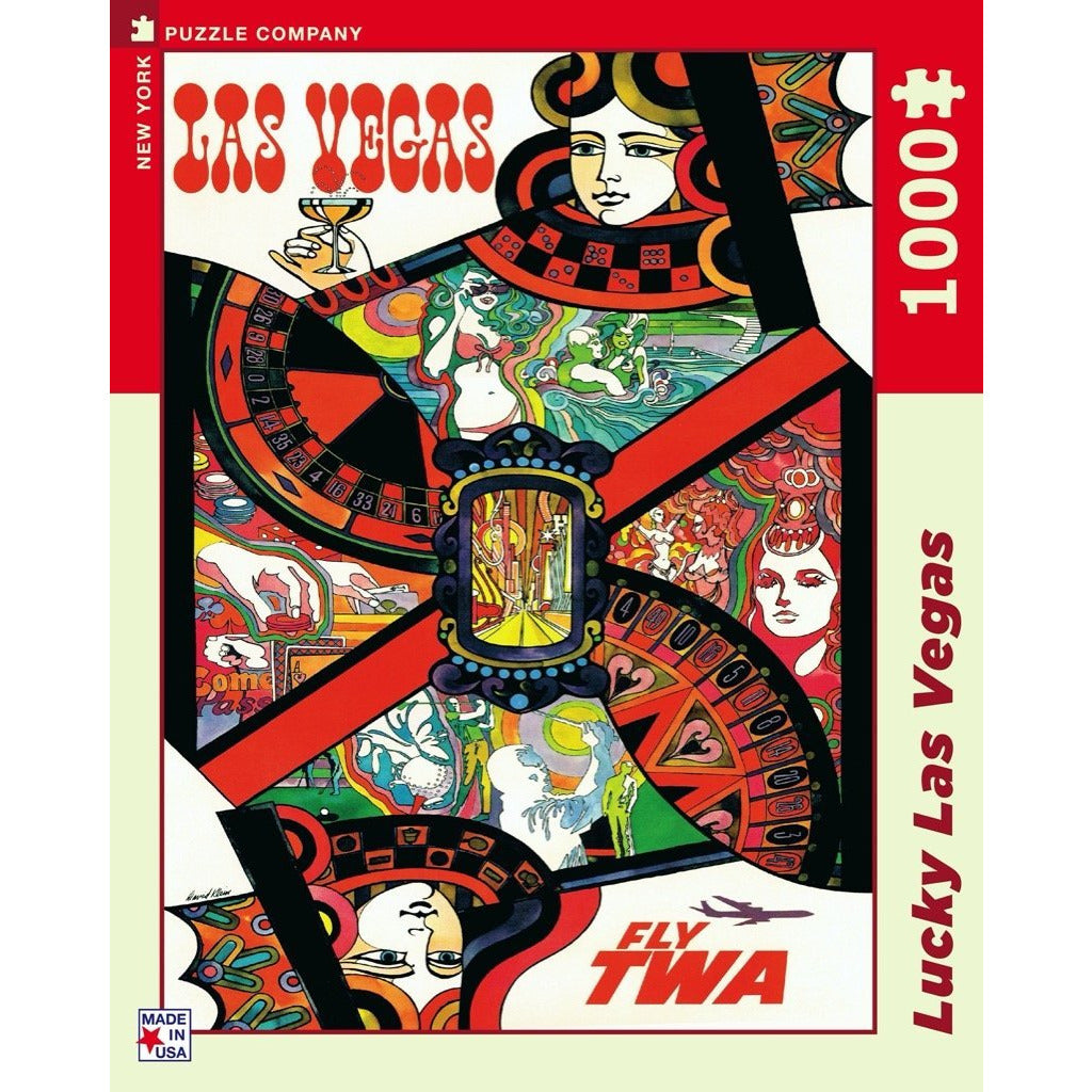 Lucky Las Vegas Puzzle - BFF Here