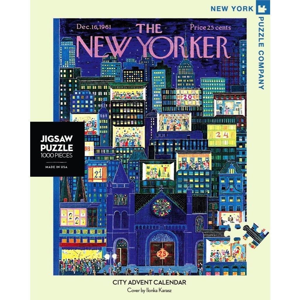 City Advent  Puzzle - BFF Here