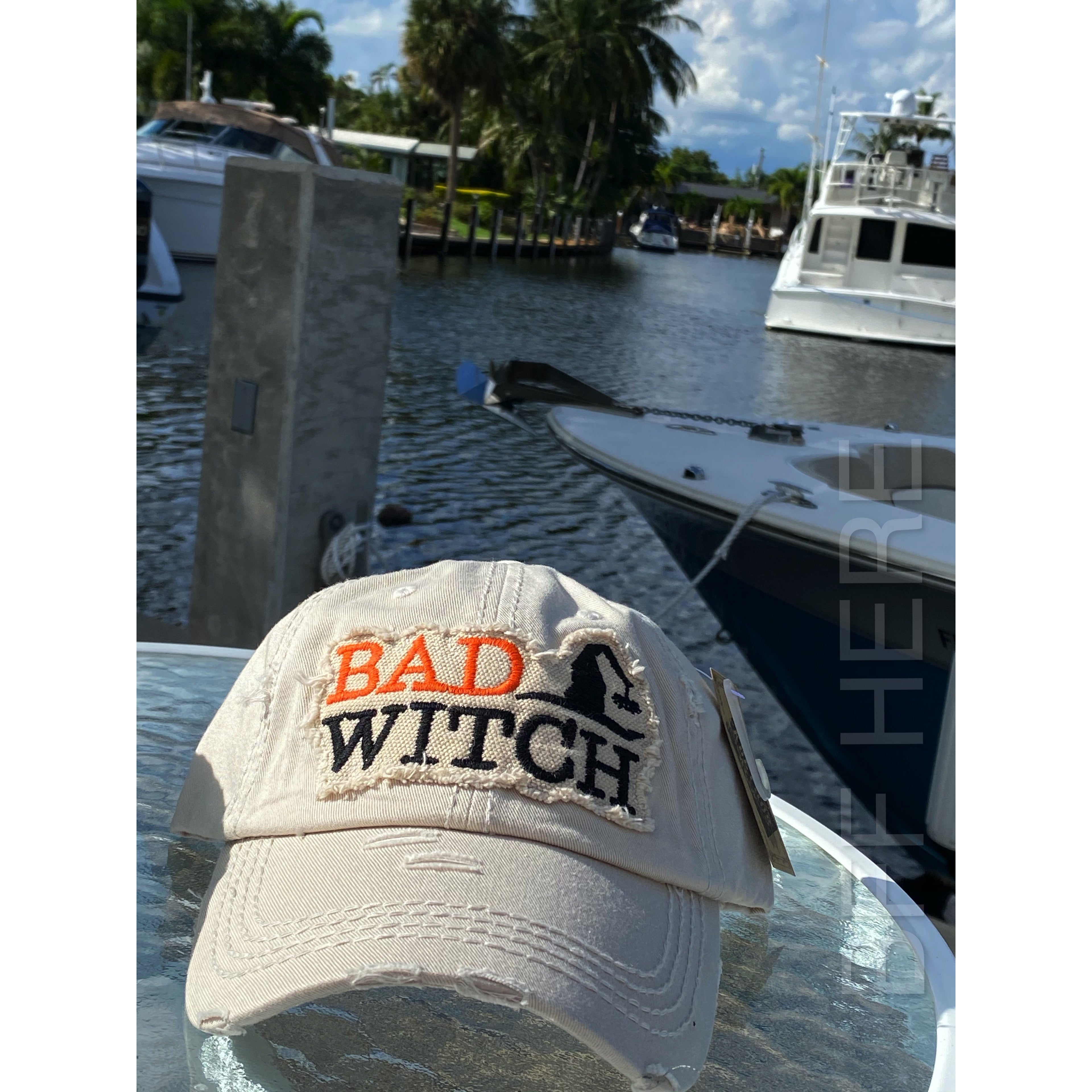 Bad Witch Vintage Hat -- Choice of Color - BFF Here