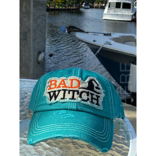 Bad Witch Vintage Hat -- Choice of Color - BFF Here