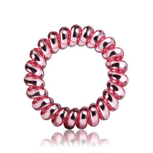 Pink Glow Pure Metal & Glitter Blend Hair Tie by Vere - BFF Here