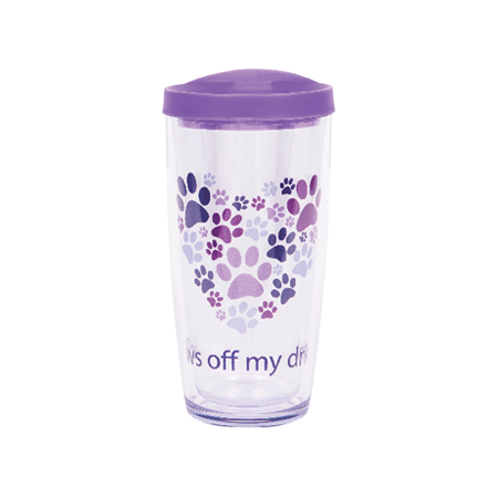 Assorted Thermal Pet Drinkware -- Choice of Style 16 oz. - BFF Here