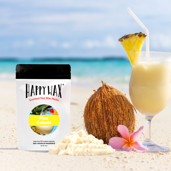 Happy Wax Soy Melts --  Pina Colada - BFF Here