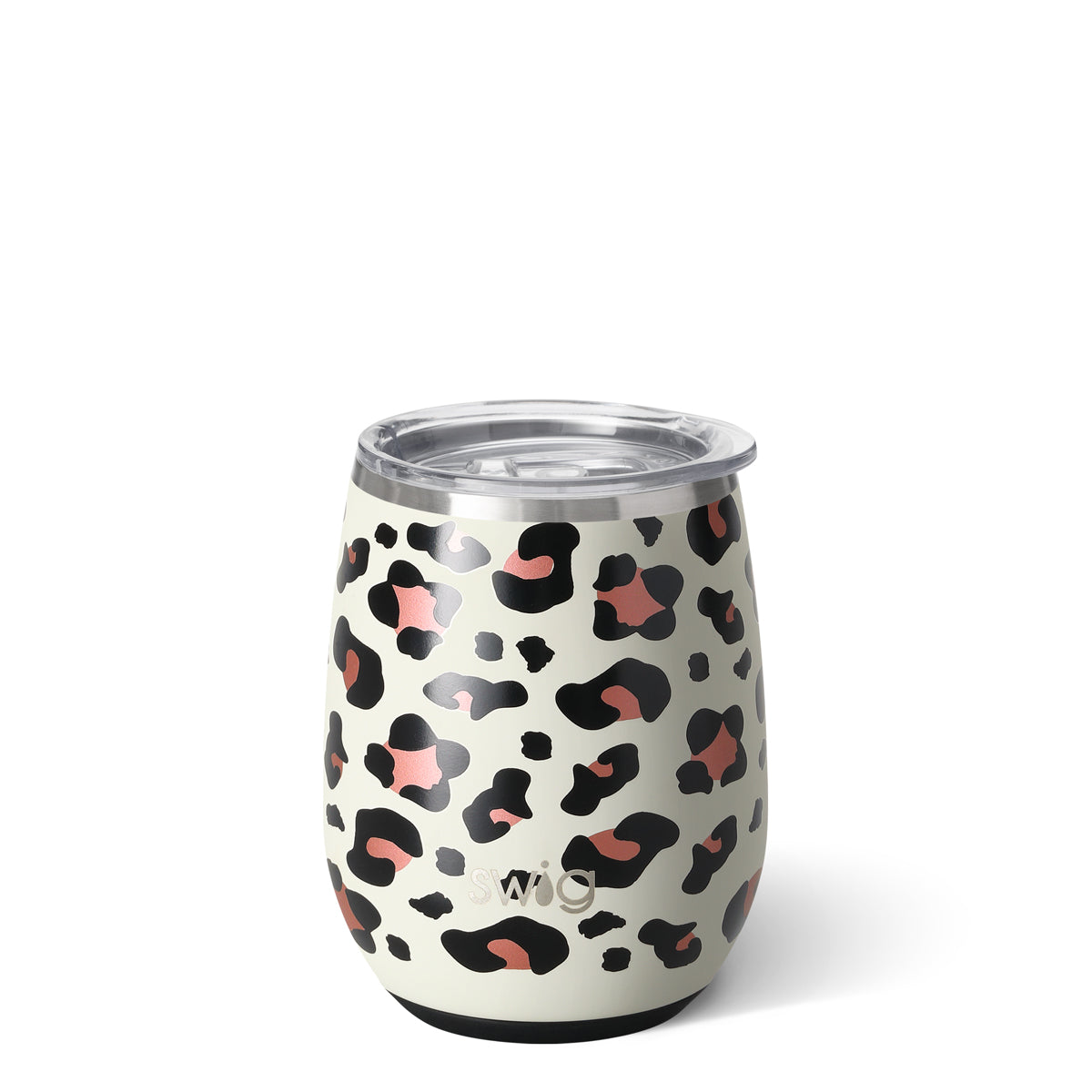 Luxy Leopard Stemless Wine Cup (14oz) by Swig Life - BFF Here