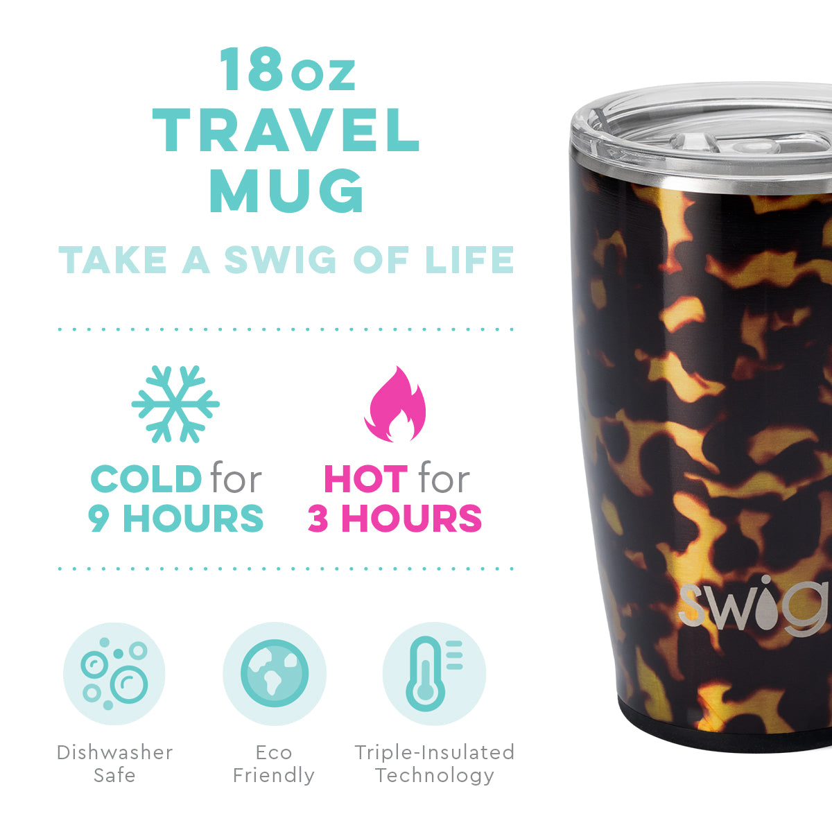 Bombshell Mug (18oz) by Swig Life - BFF Here