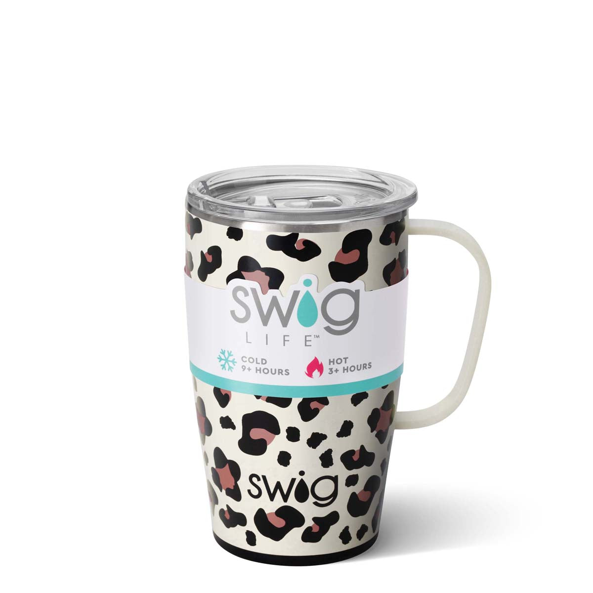 Luxy Leopard Travel Mug (18oz) by Swig Life - BFF Here