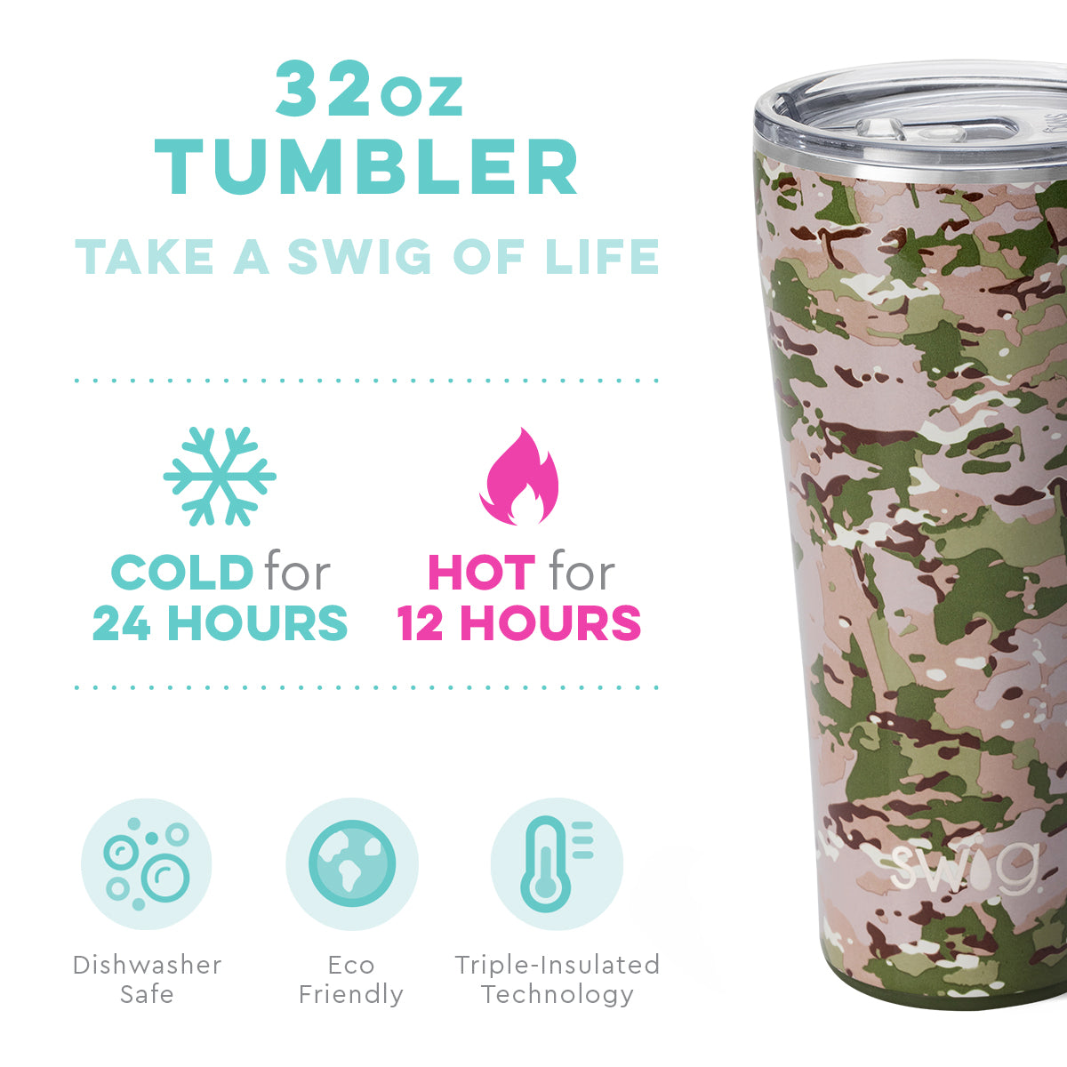 Duty Calls Tumbler (32oz) by Swig Life - BFF Here