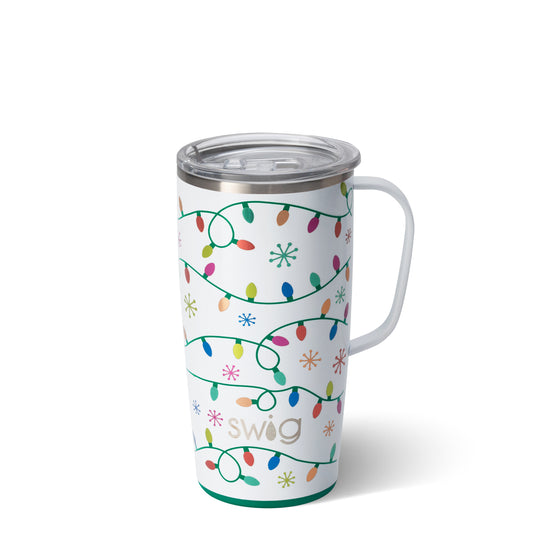 Let It Glow Travel Mug (22oz) by Swig Life - BFF Here