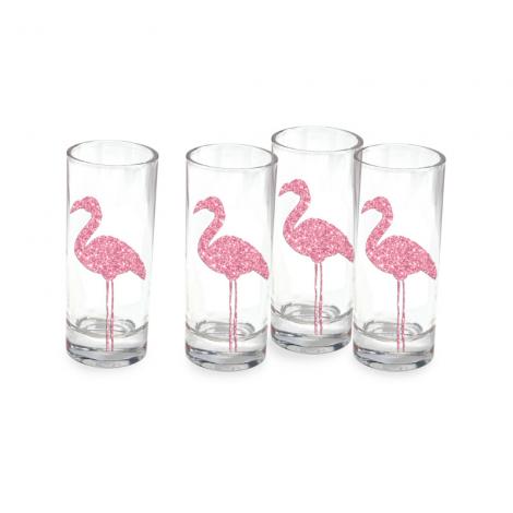 Flamingo Shot Glasses - BFF Here