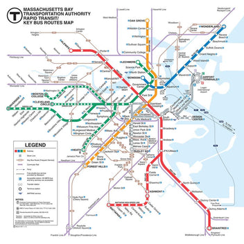 T Stop Map Boston T Subway Map Puzzle – BFF Here