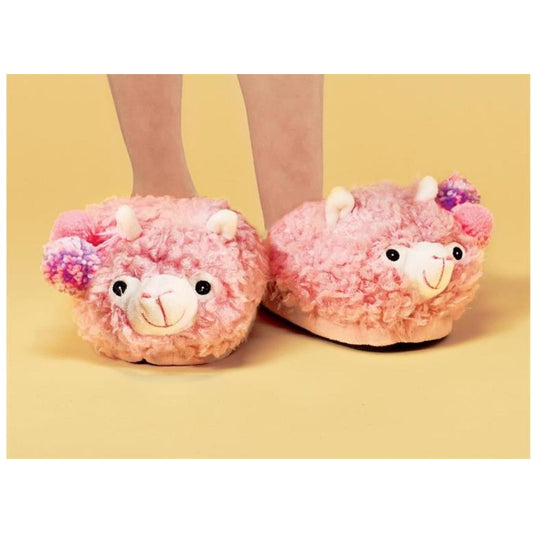 Llama Slippers -- Choice of Size - BFF Here