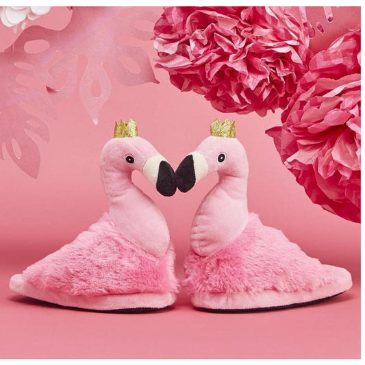 Flock Star Flamingo Children's Slippers - BFF Here