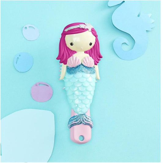 Mermaid Glitter Hair Brush - BFF Here