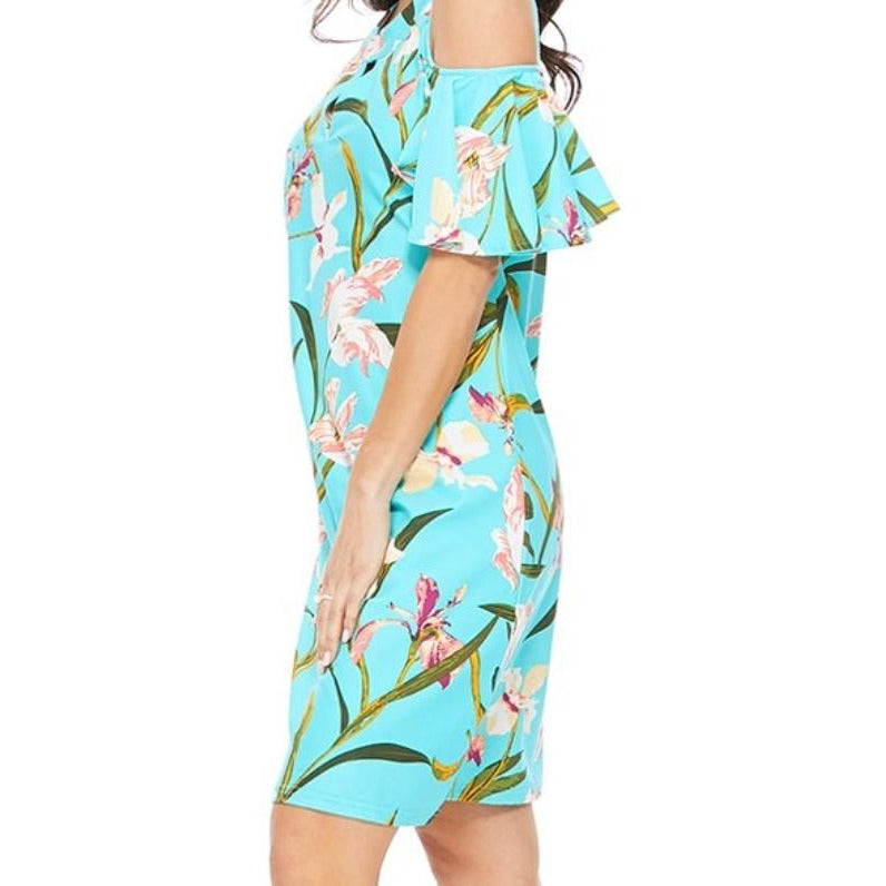 Zoe Cold Shoulder Dress - BFF Here